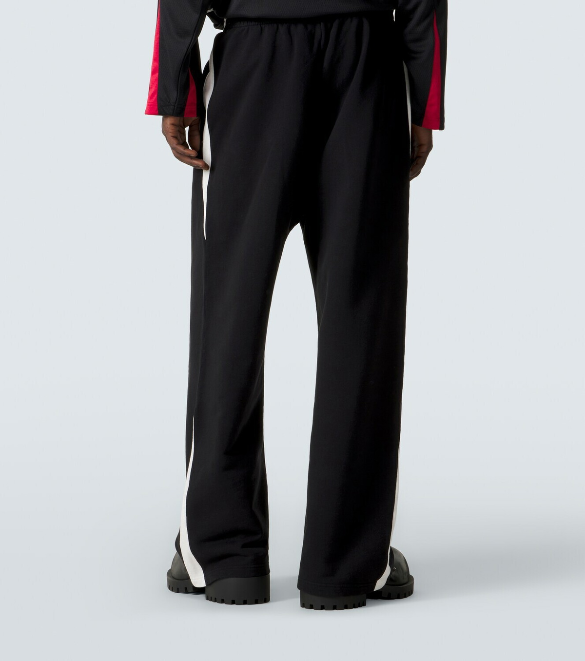 Balenciaga x NBA logo cotton fleece sweatpants