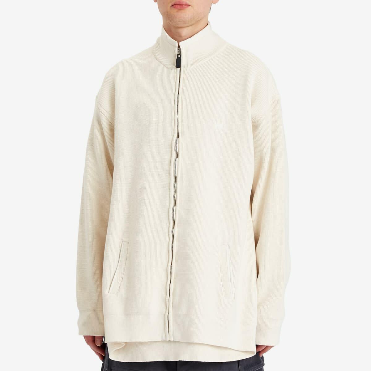 Balenciaga Men's Intertwined Sweater in Beige