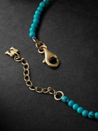 Mateo - Gold Turquoise Beaded Bracelet