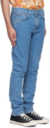 Nudie Jeans Blue Lean Dean Jeans