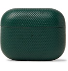 NATIVE UNION - Heritage Textured-Leather AirPods Pro Case - Green