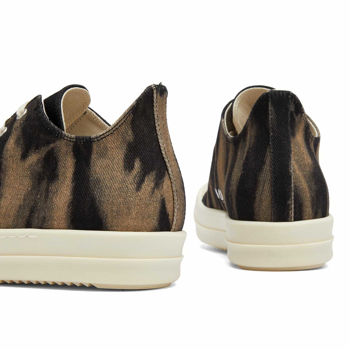 Rick Owens DRKSHDW Women's Low Sneakers in Black Terra Milk
