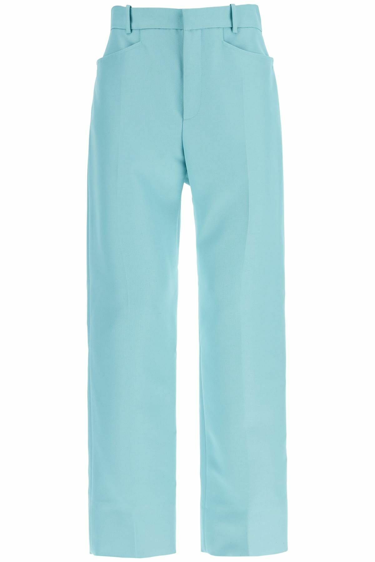 TOM FORD wallis cigarette pants in hopsack fabric Light blue TOM FORD