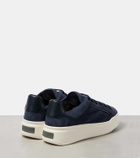 Max Mara SuperSuede suede platform sneakers