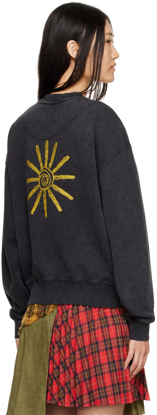 Andersson Bell Dark Grey Unisex Essential Heart Sweatshirt