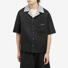 Axel Arigato Men's Holiday Shirt in Black/Dark Grey