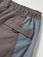 Nike - Tech Colour-Block Dri-FIT Track Pants - Gray