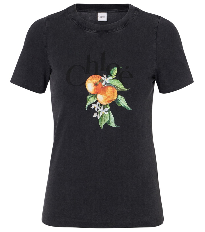 Photo: Chloé Printed cotton T-shirt