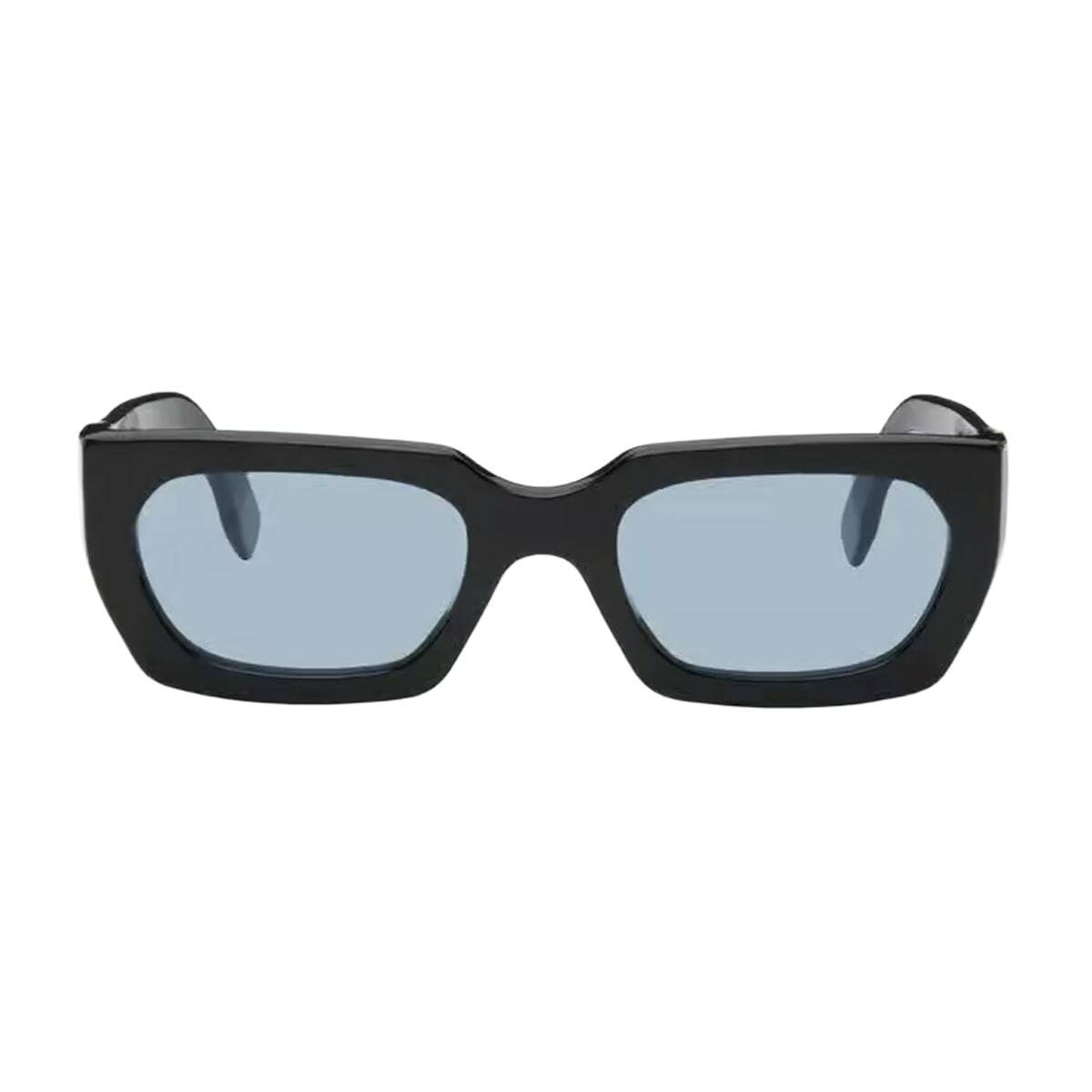 Retrosuperfuture Teddy Azure Black Azzurro Sunglasses