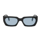 Retrosuperfuture Teddy Azure Black Azzurro Sunglasses