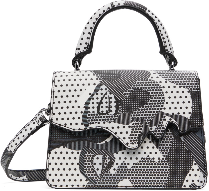 Photo: KidSuper White & Black Kissing Bag