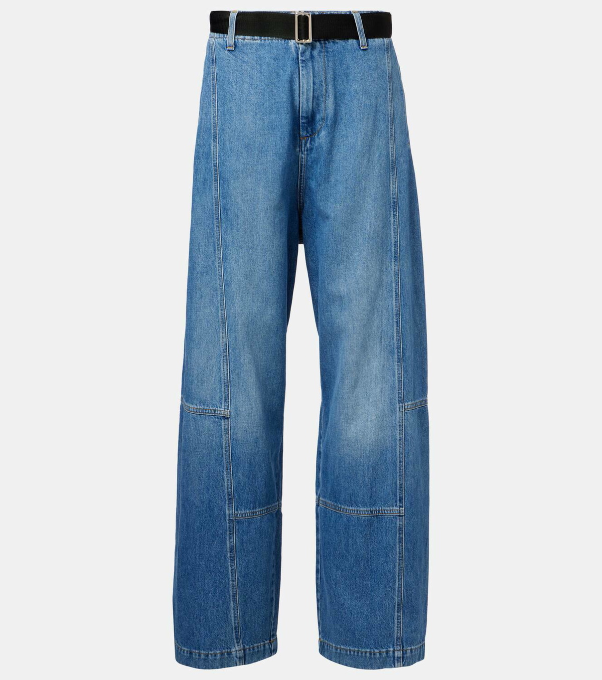 Plan C High-rise wide-leg pants