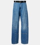 Plan C High-rise wide-leg pants