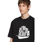 Serapis Black Logo T-Shirt