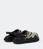 Rick Owens Megalace leather mules