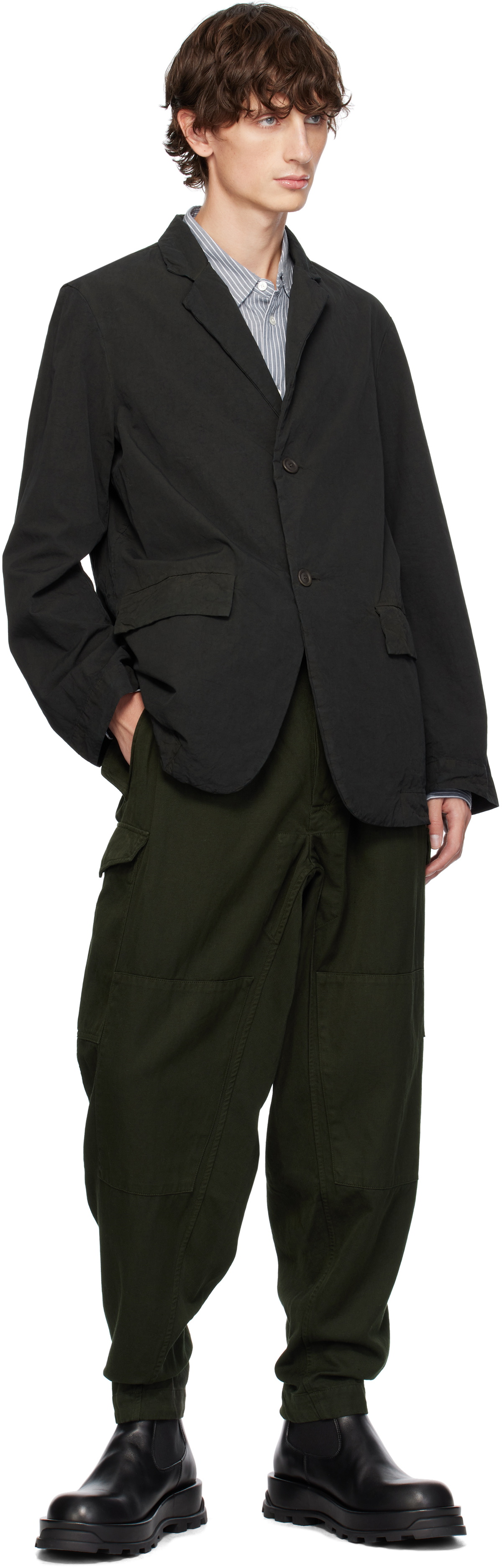 CASEY CASEY Khaki Y Blazer