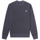 Fred Perry Waffle Crew Knit