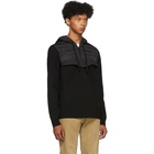 Canada Goose Black Down Hybridge Anorak Sweater