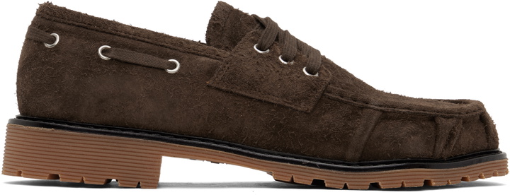 Photo: Magliano Brown Barchino Monster Boat Shoes