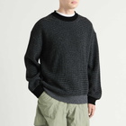 FrizmWORKS Men's Rollneck Ringer Knit in Black