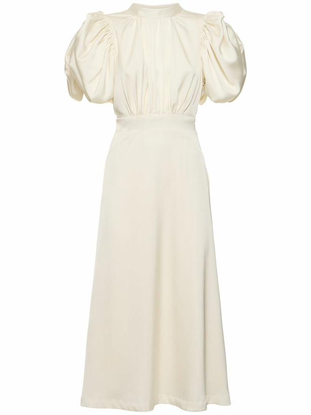 Photo: ROTATE Noon Satin Midi Dress