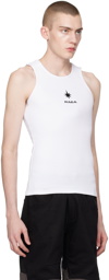 Raga Malak White Velcro Tank Top