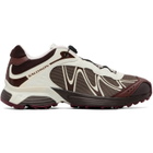 Salomon Brown & Off-White XT-Whisper Sneakers