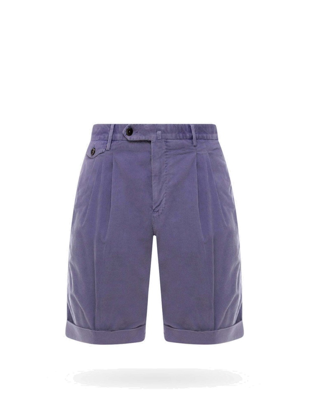 Photo: Pt Torino Bermuda Shorts Purple   Mens