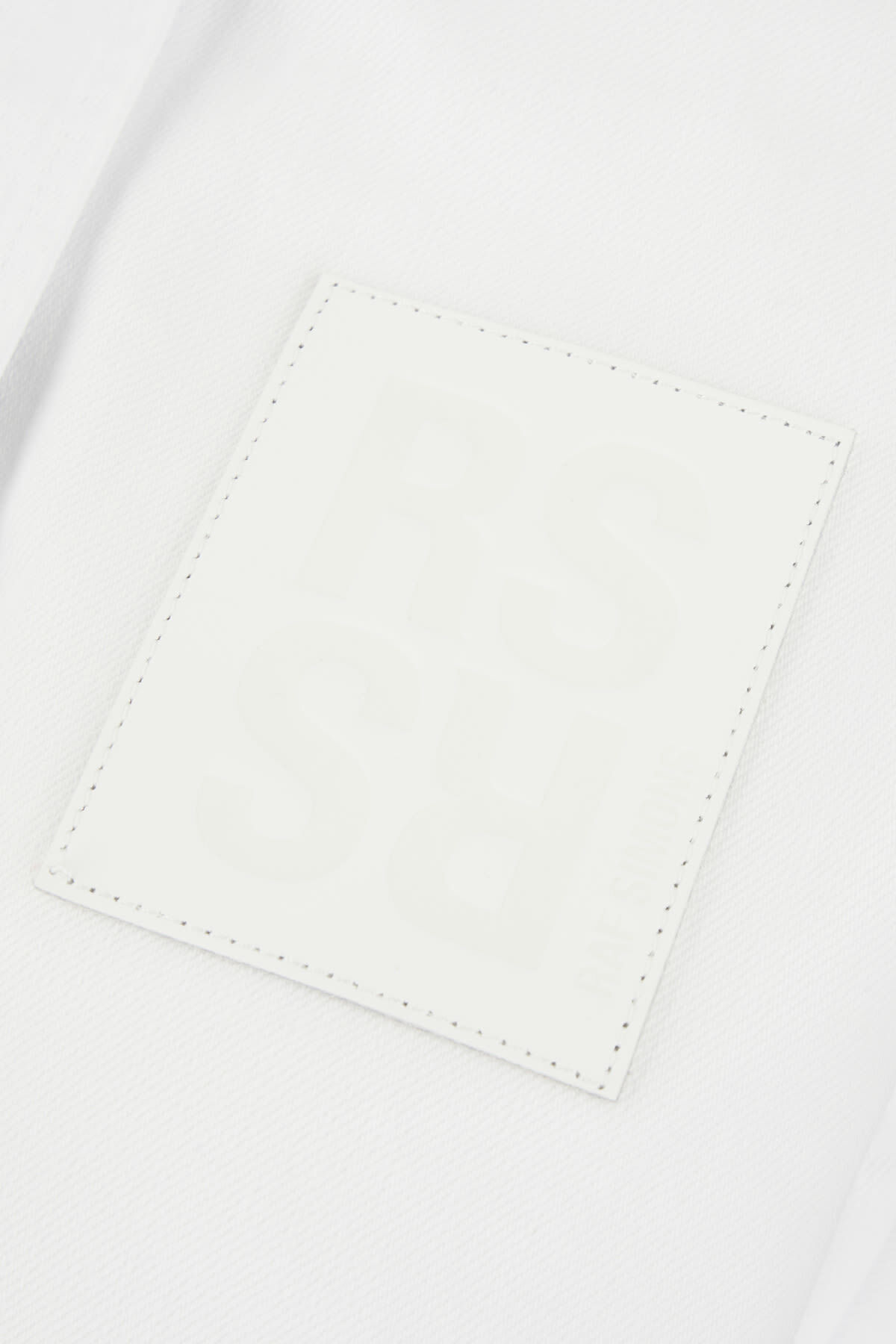 Raf Simons White Poplin Shirt