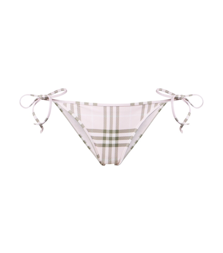 Photo: Burberry Burberry Check bikini bottoms