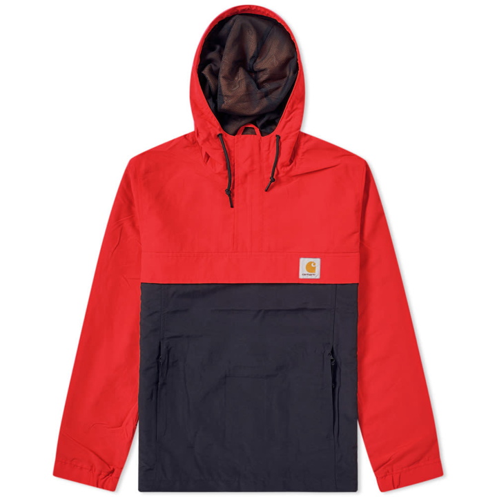 Photo: Carhartt Nimbus Two-Tone Pullover Jacket Red