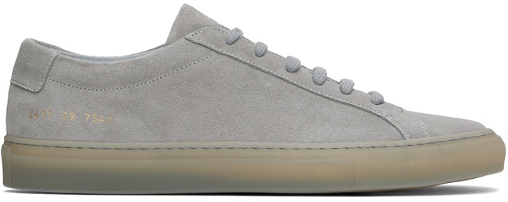 Photo: Common Projects Gray Original Achilles Sneakers