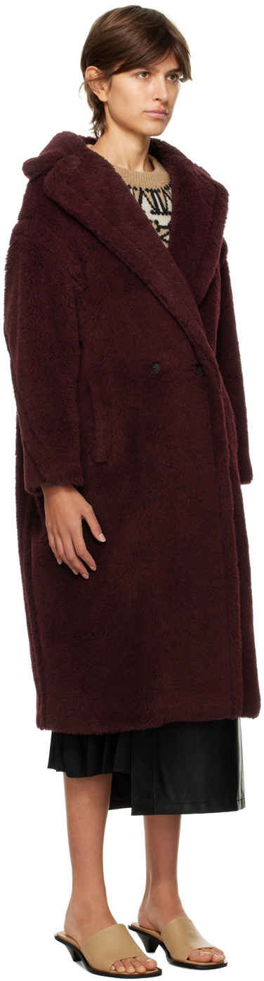 Manteau en laine de chameau Icon Teddy Bear Femme | MAX MARA