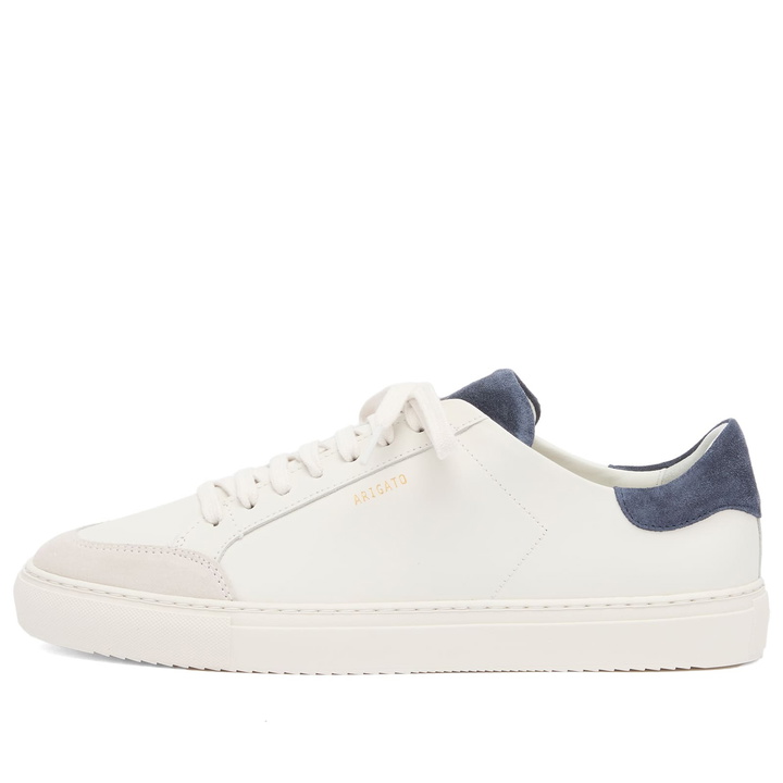 Photo: Axel Arigato Men's Clean 90 Triple Sneaker in Off White/Dark Blue