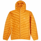 Haglofs Men's Sarna Mimic Hooded Jacket in Desert Yellow