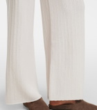 Eleventy Wool and cashmere straight pants