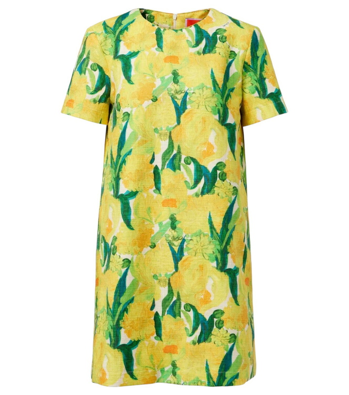 Photo: La DoubleJ Swing printed cotton minidress