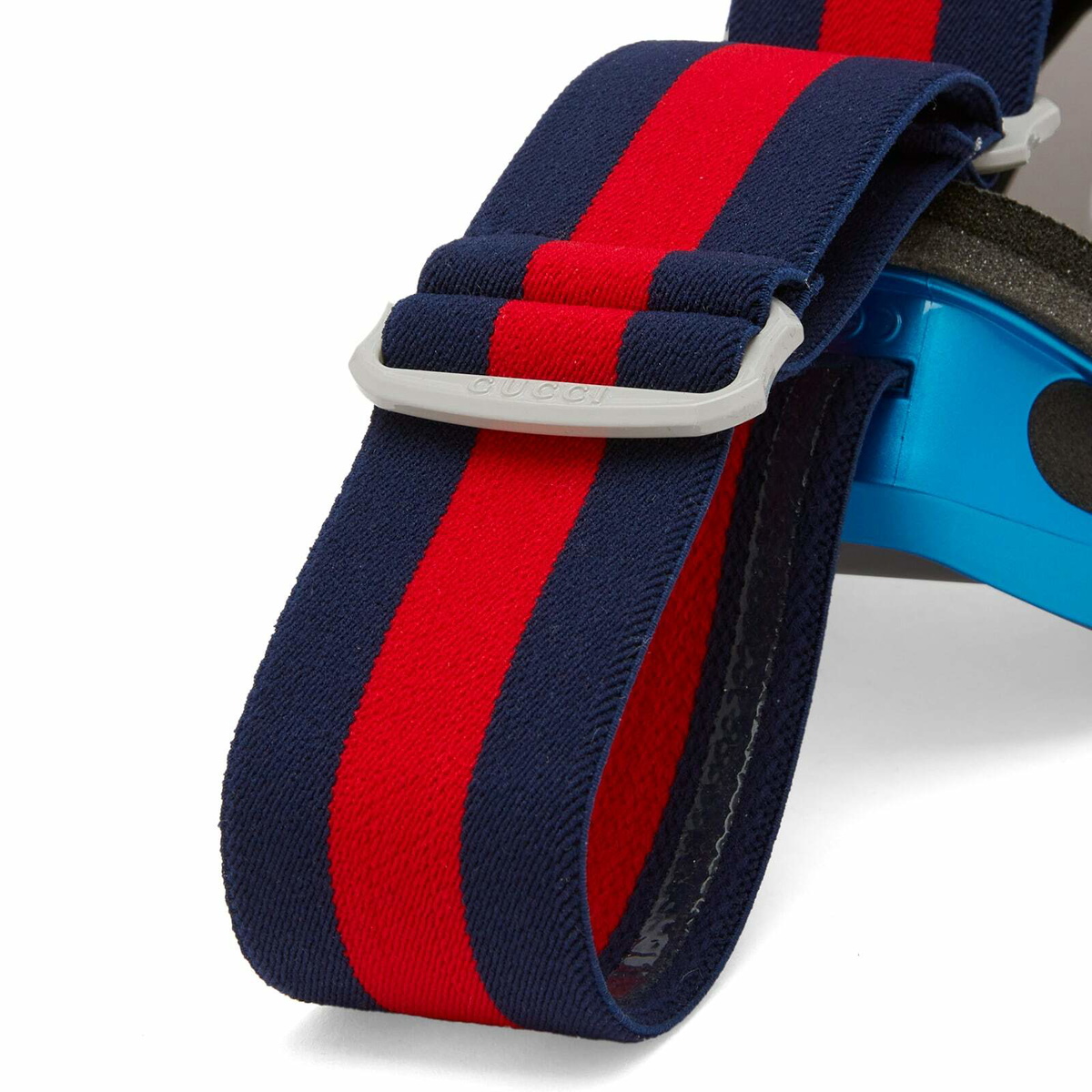 Gucci Ski Mask in Blue/Silver 