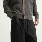 Comme des Garçons Homme Men's Cotton Twill Tailored Trousers in Black