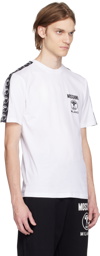 Moschino White Jacquard T-Shirt