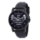 Armani Luigi Automatic Black Dial Mens Watch AR60032