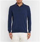Boglioli - Slim-Fit Cotton Polo Shirt - Men - Navy