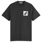 Wood Wood Men's Bobby Stone Age T-Shirt in Black