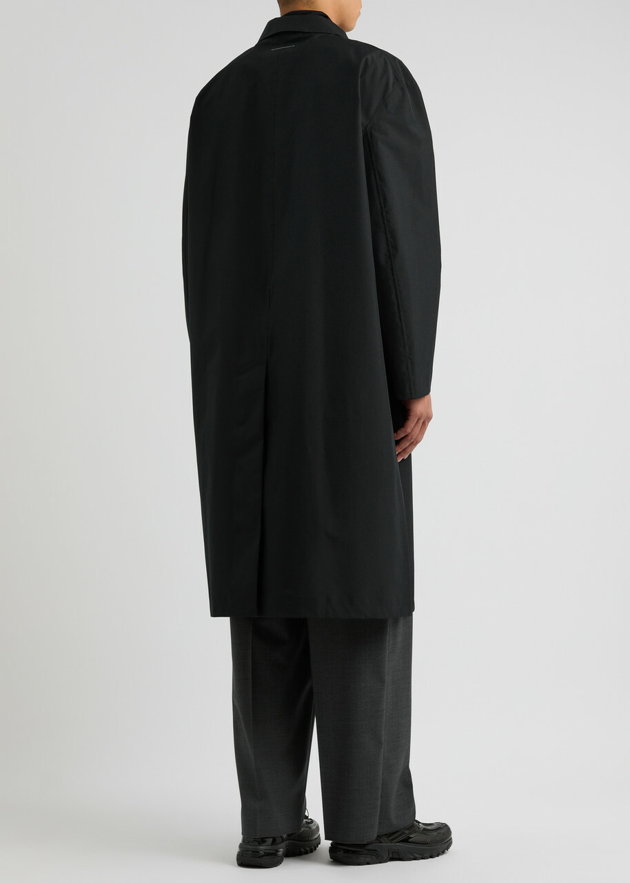 MM6 X Salomon X Salomon Gore-tex Coat Black MM6 Maison Margiela