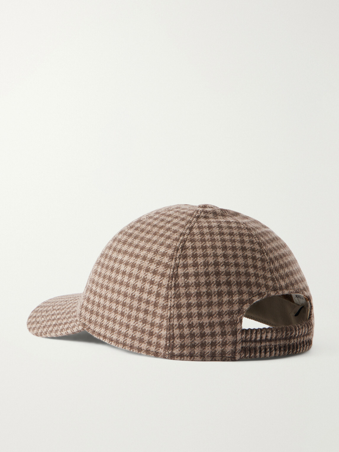 Purdey - Torridon Checked Wool and Cashmere-Blend Tweed Baseball Cap - Brown