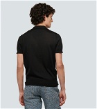 Givenchy - Zipped silk polo shirt