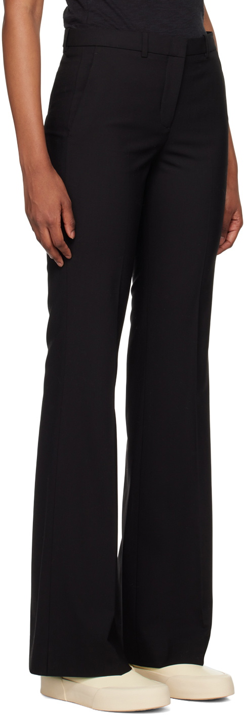Theory Black Demitria Trousers