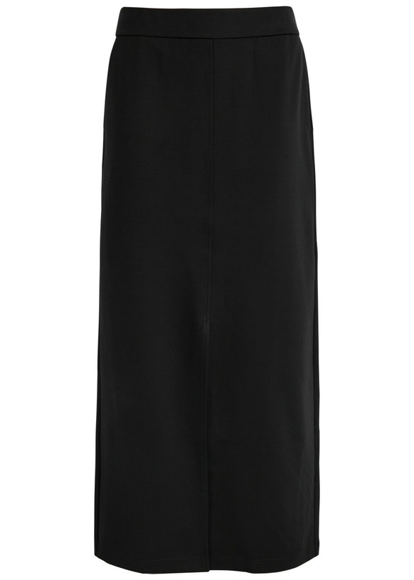 Photo: Eileen Fisher Jersey Maxi Skirt Black
