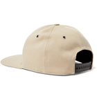 AMI - Logo-Appliquéd Cotton-Twill Baseball Cap - Beige