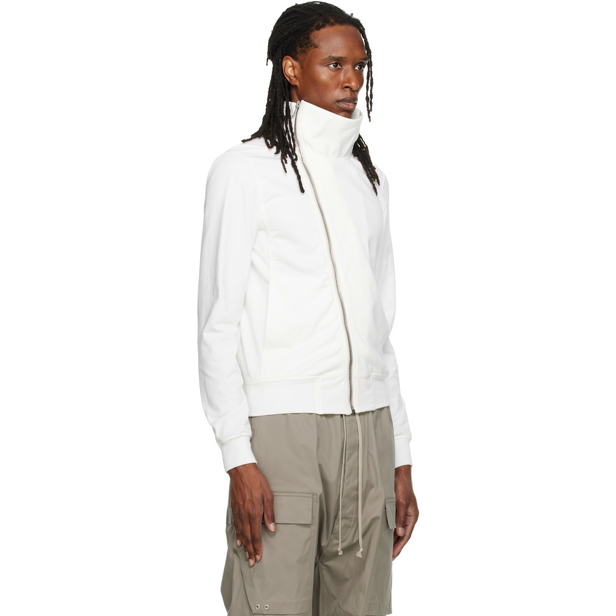 Rick Owens Off-White Tower Bauhaus Jogger Track Jacket